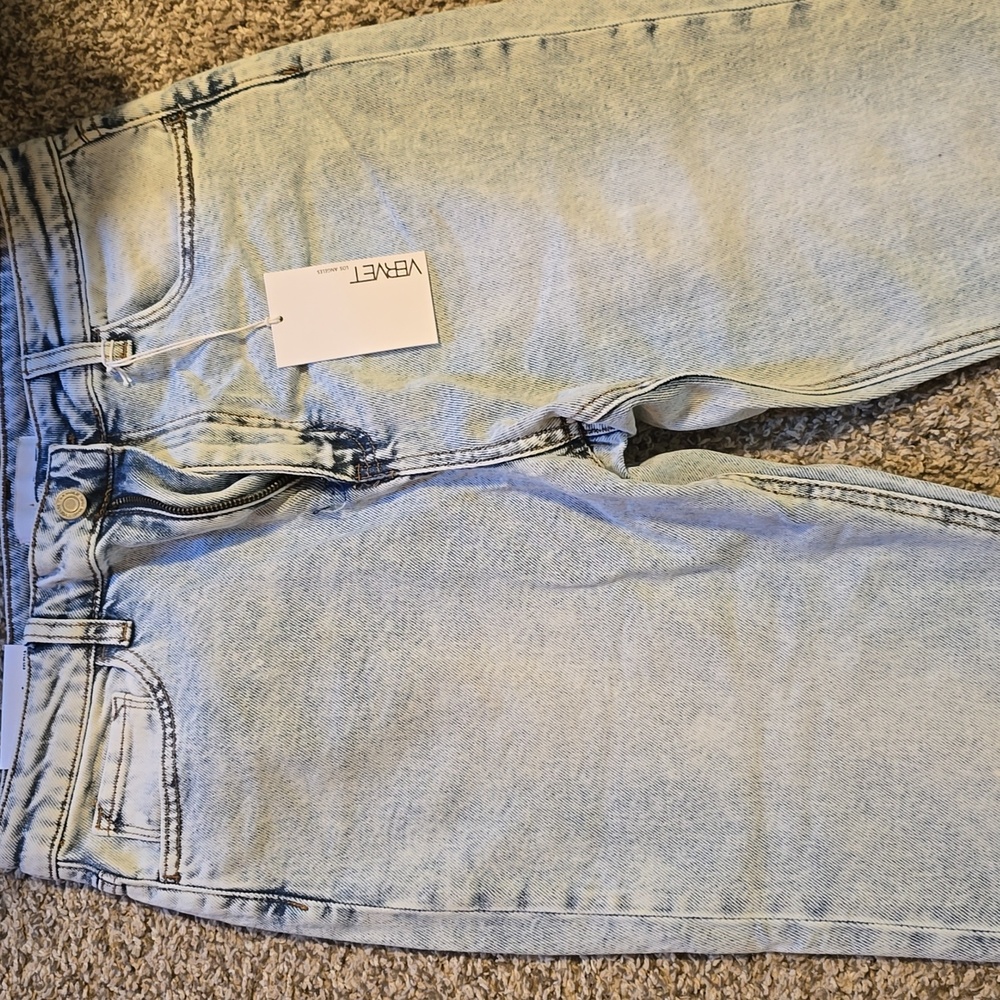 Vervet High Rise Light Blue Jeans